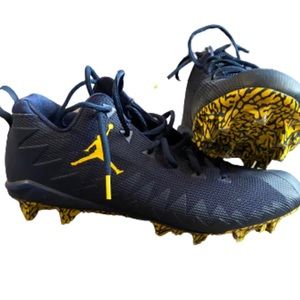 Jordan Brands Michigan Wolverines Player Exclusive Football Cleats. Size 12.
